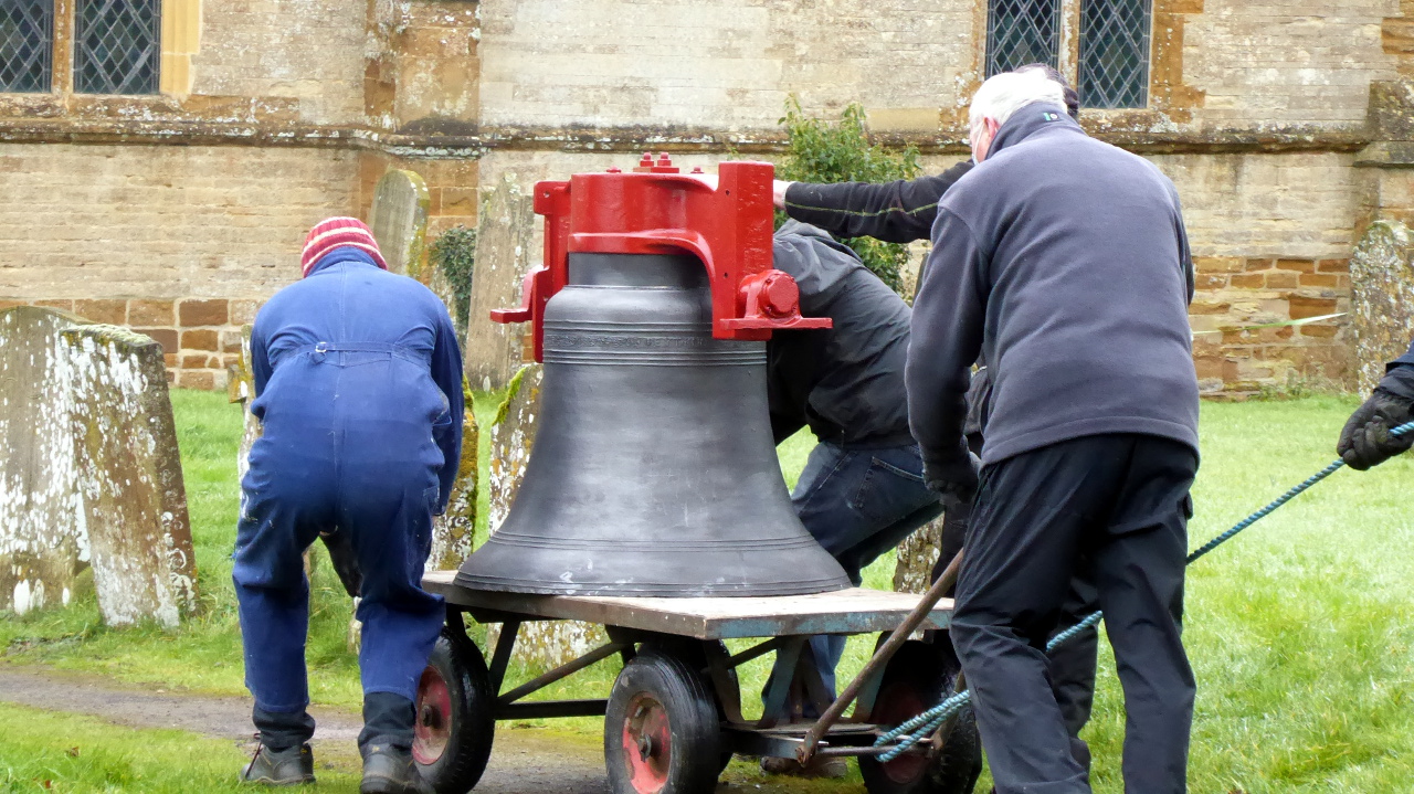 Bell on the way to church